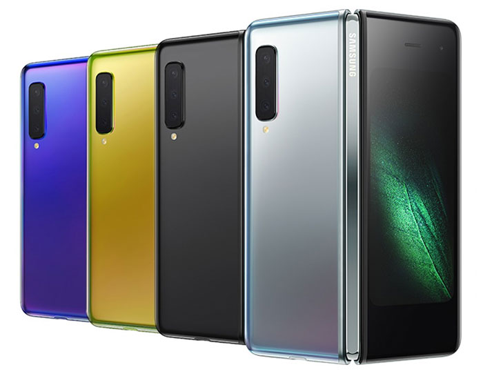 варианты цветов Samsung Galaxy Fold