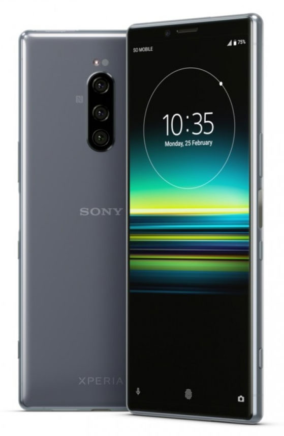 Sony Xperia 1 в сером цвете