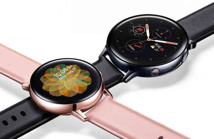 Samsung Galaxy Watch Active 2 в розовом и черном
