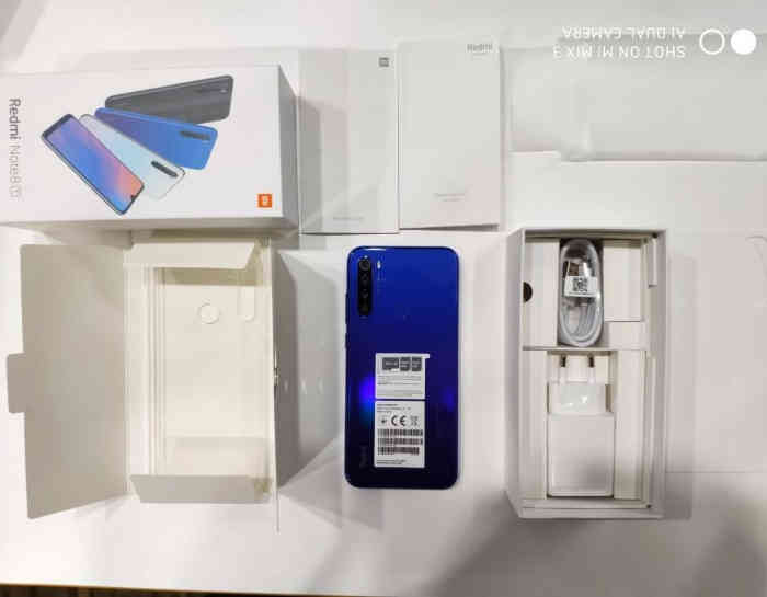 комплект поставки Xiaomi Redmi Note 8T