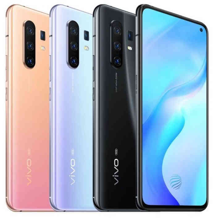 Варианты окраски корпуса у смартфона vivo X30 Pro