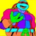 Ninja Turtle Coloring book