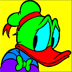 Donald coloring book