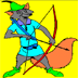 Robin Hood Coloring book
