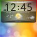 Animated Weather: Glass Panel