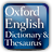 Concise Oxford English Dictionary and Thesaurus