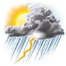 Weather Forecast & Clock Widget